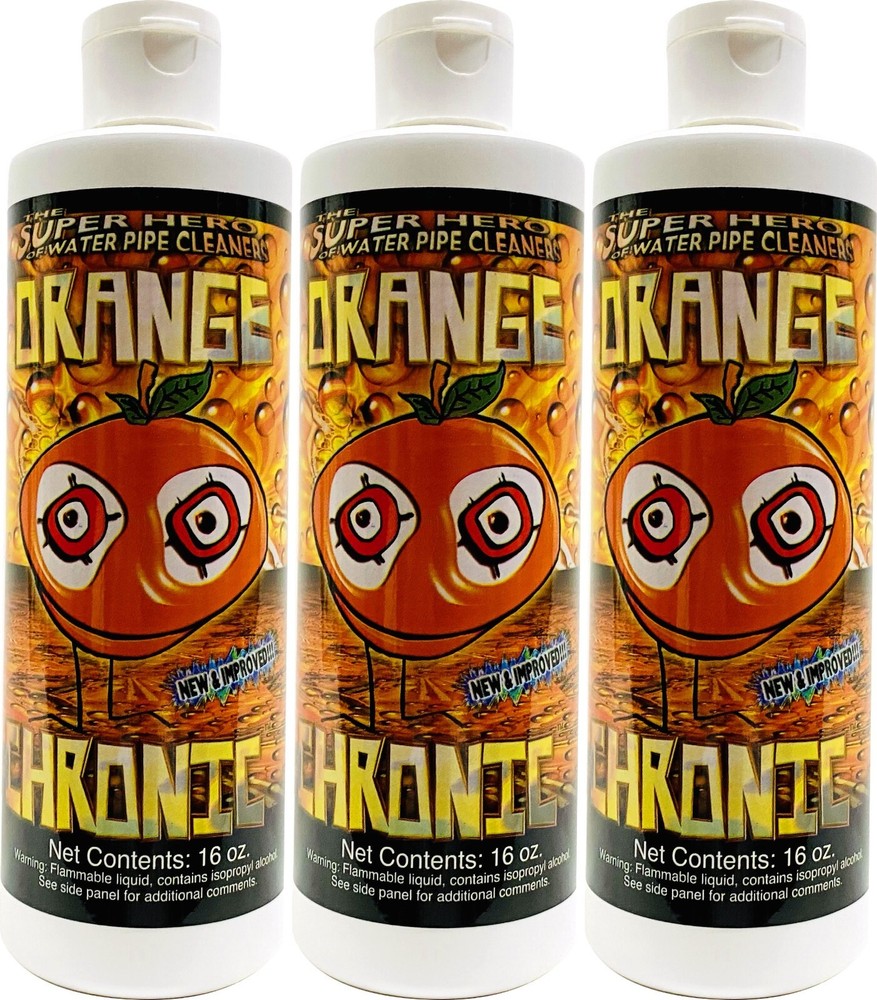 Orange Chronic Cleaner x3 16oz Bottles