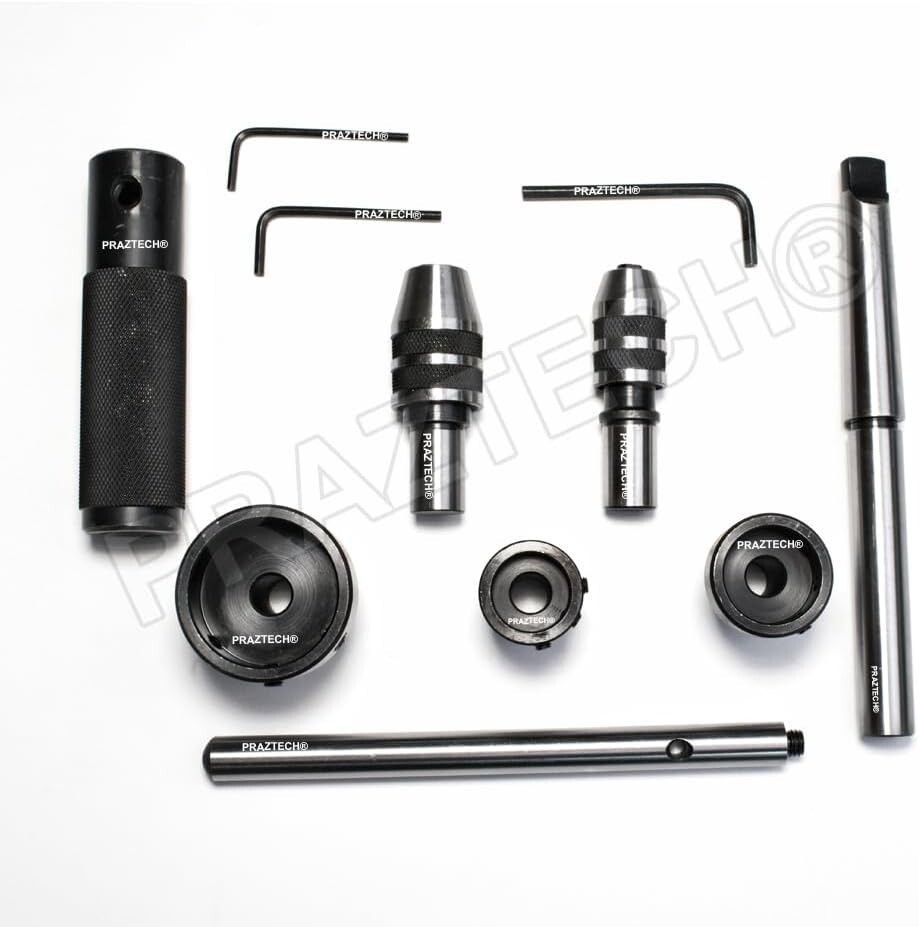 Threading & Tapping attachment Lathe tailstock die holder set MT3