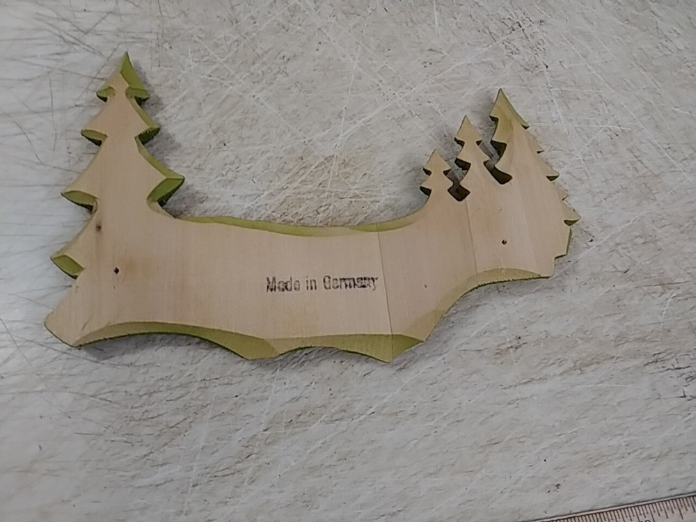 REPLACEMENT CUCKOO CLOCK BASE FRONT TREE LANDSCAPE