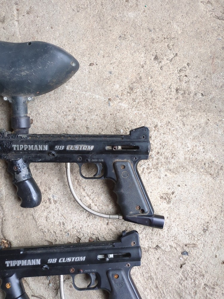 2 tippman 98 Custom Paintball Markers, Read Description!!!