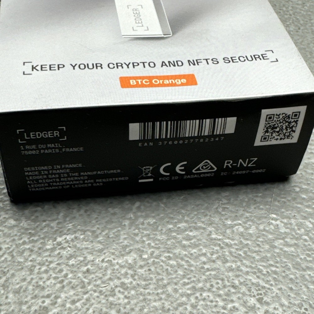 LEDGER NANO S PLUS BTC ORANGE