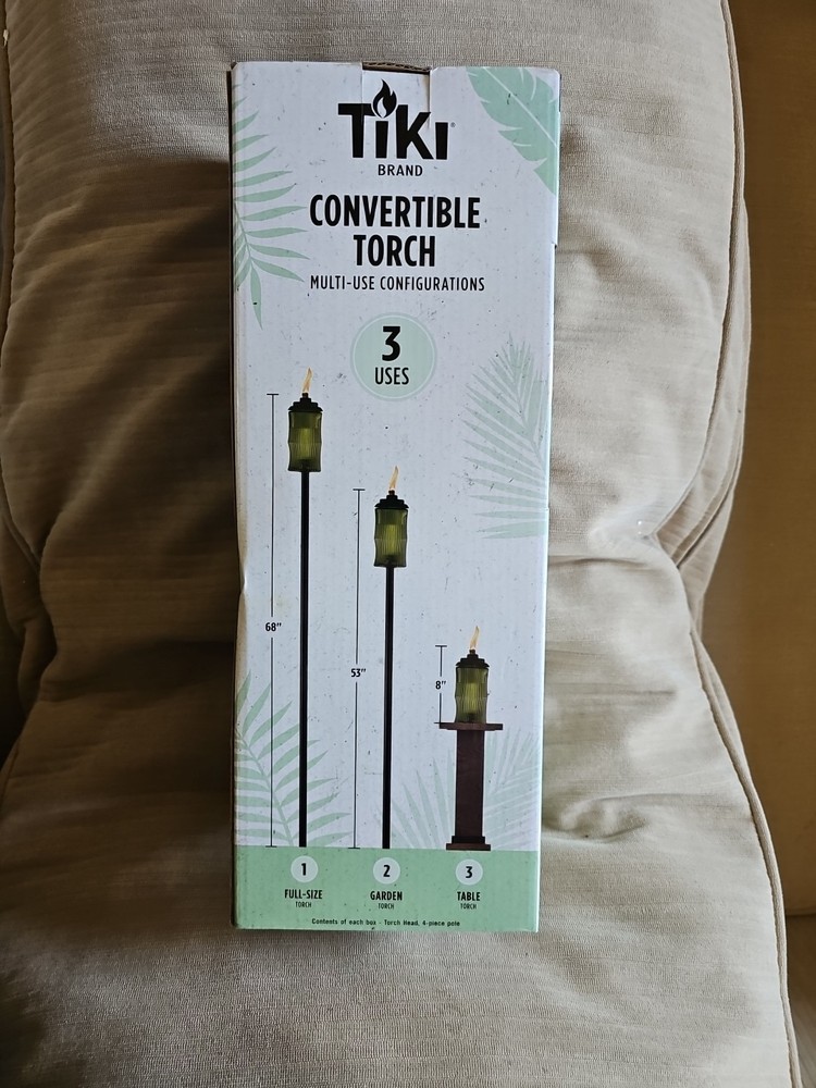 Tiki Covertible Torch Multi Use Configurations