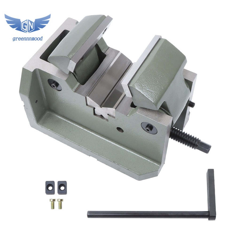 4" Self Centering Horizontal Vertical Machine Vise for Holding Shaft Round Part