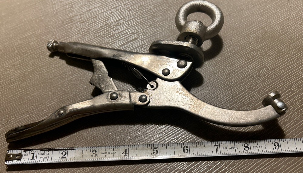 9 Inch Drill Press Locking Clamp, Welding Vice Grip
