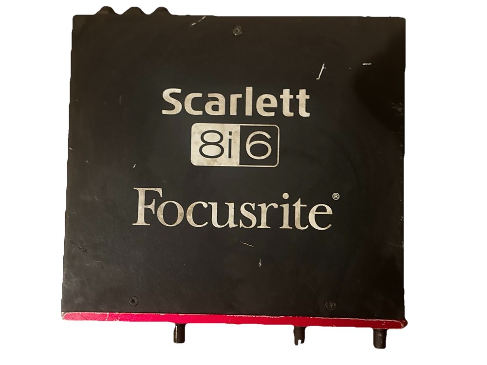 Focusrite Scarlett 8i6 USB Audio Interface Phantom Power MIDI SPDIF Desktop