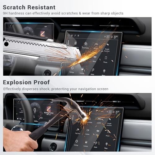 2025 2026 GMC Terrain Screen Protector Set for 2025 2026 GMC Terrain