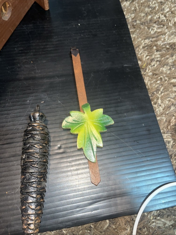 Cuckoo Clock German Black Forest Battery Operated Untested