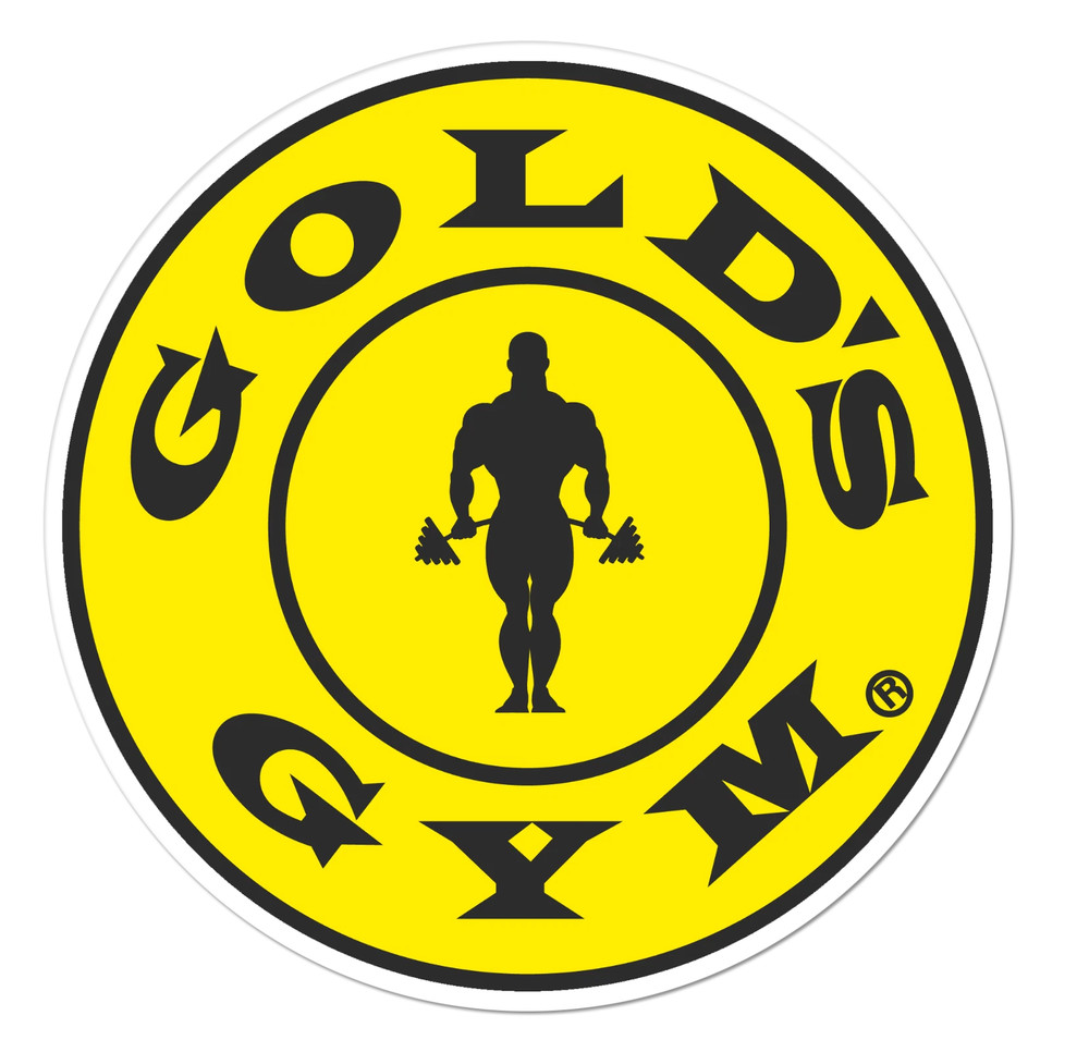 Golds Gym Sticker Decal XV