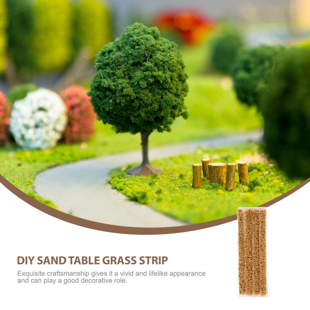 N Scale Wheat Plants Model Field Artificial Grass Decor Scenario