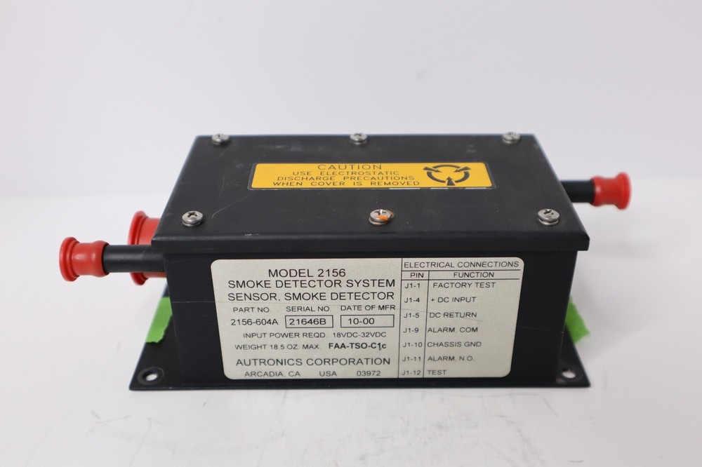 Autronics Model 2156 Smoke Detector Sensor 2156-604A