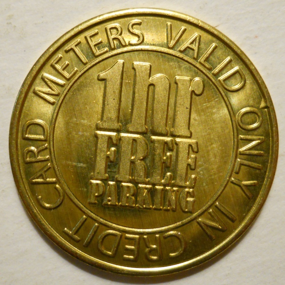 Downtown Olympia (Washington) parking token