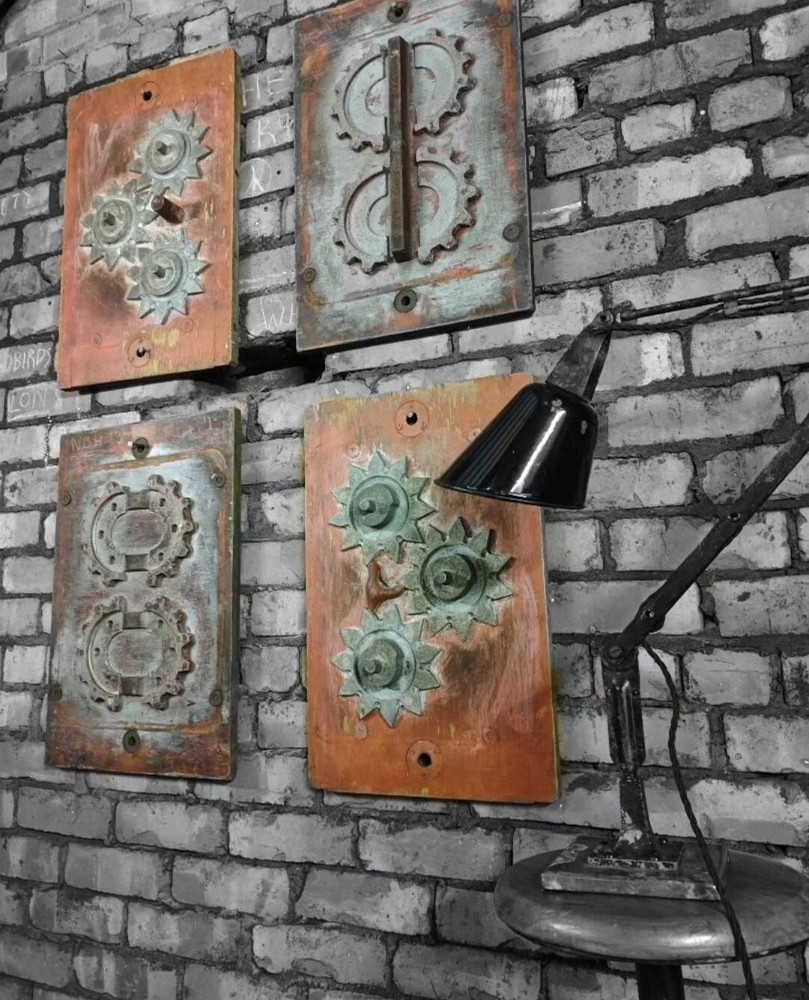 Vintage Industrial Foundry Pattern (A)