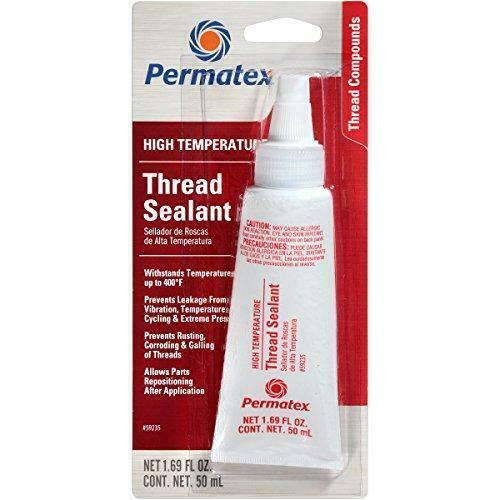PERMATEX 59235 - High Temperature Thread Sealant, 50 ml Tube