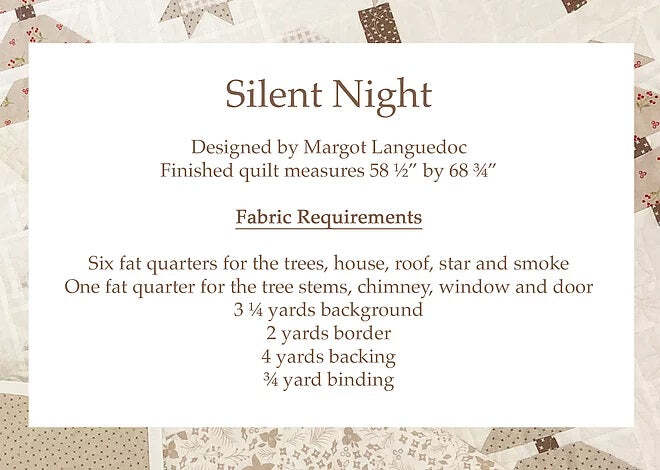 Silent Night Quilt Pattern by The Pattern Basket