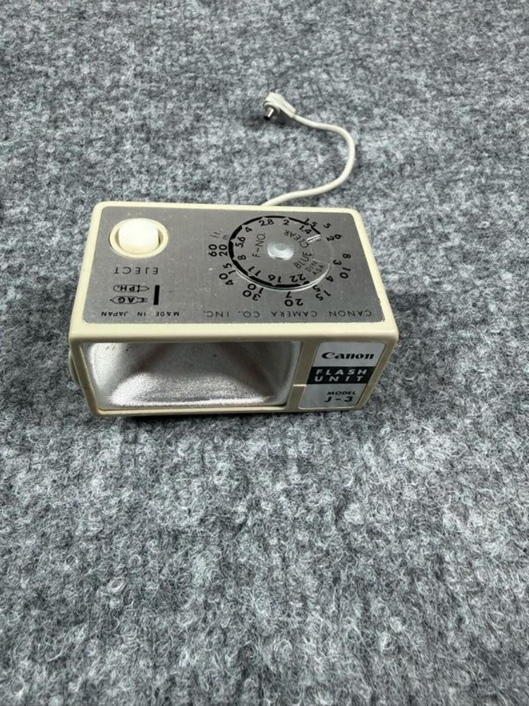 Canon Flash Unit J-3 Vintage Camera Flash