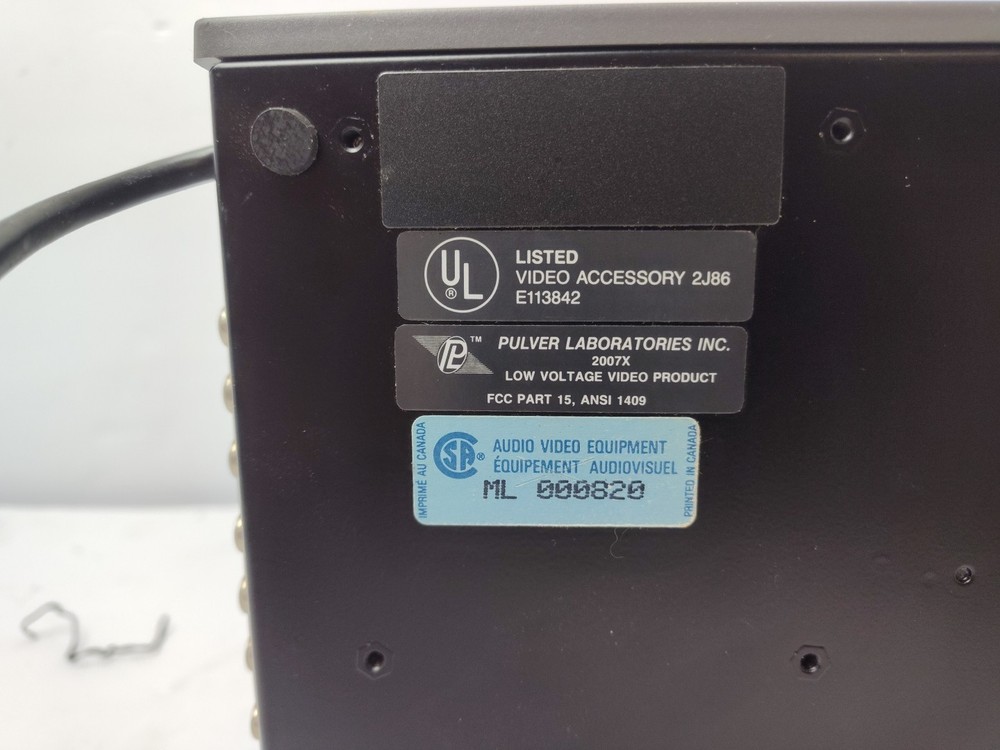 Genuine Videonics (VCU-1) Video Control Unit - Box Only POWERS ON - UNTESTED