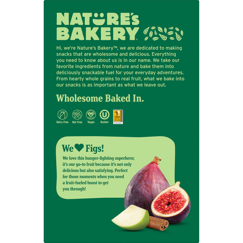 Apple Cinnamon Fig Bars Snack