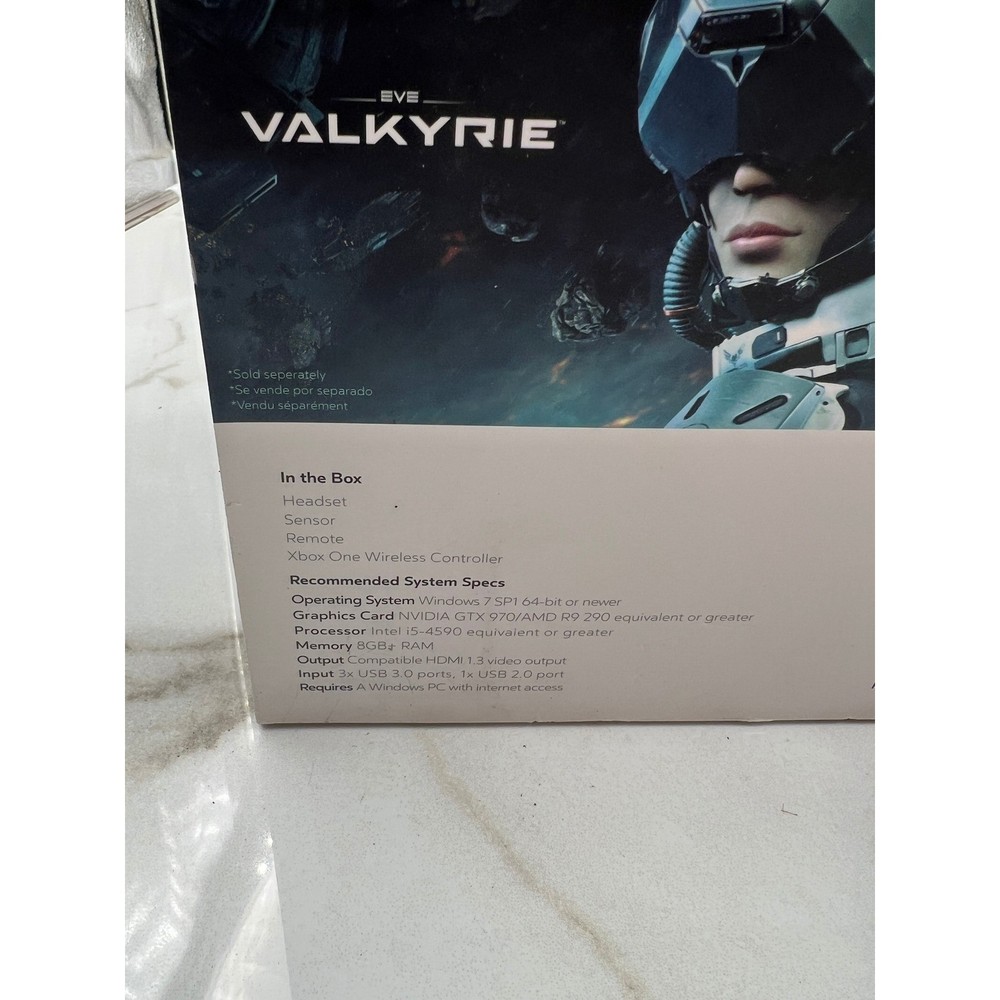 Oculus Rift VR Headset System with Xbox One Controller and Sensor Black