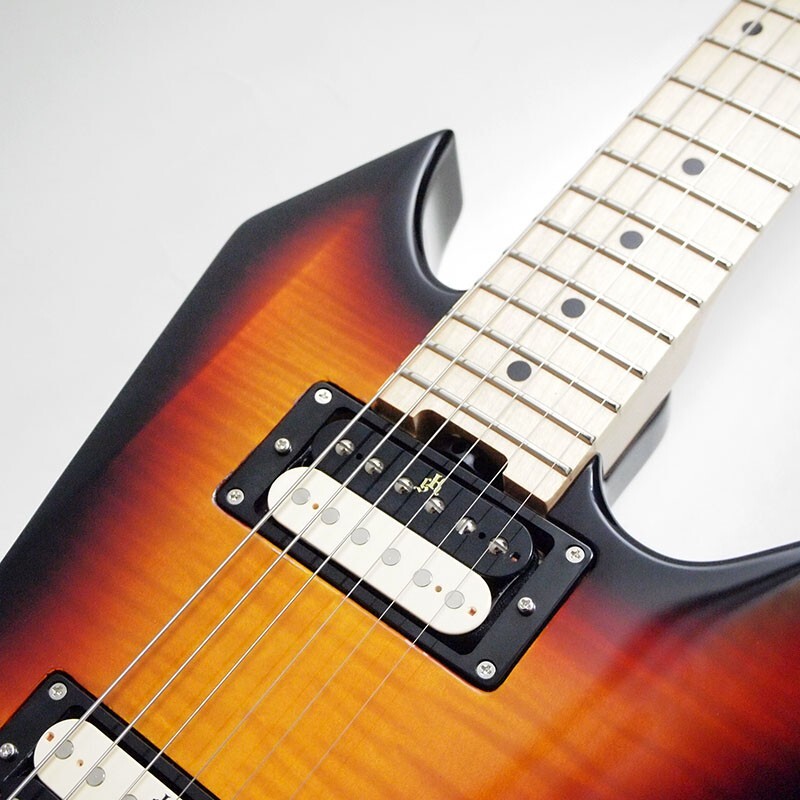 Killer KG-Exploder II Flame Top 3Tone Sunburst 3TS with Gig Bag