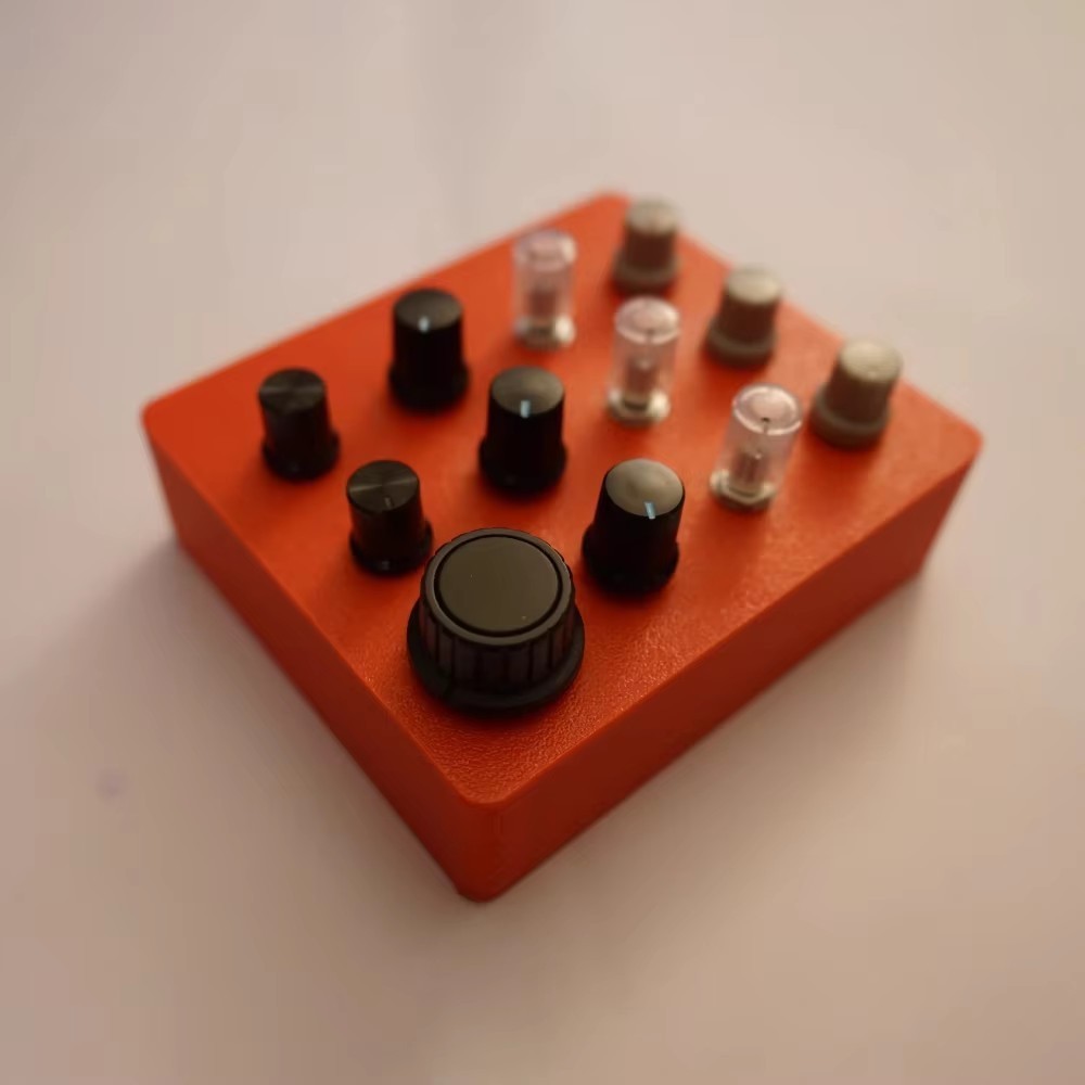 12 Knob 360° Rotary Encoder MIDI Controller, 12 Buttons Custom CC Map for DAW/VS