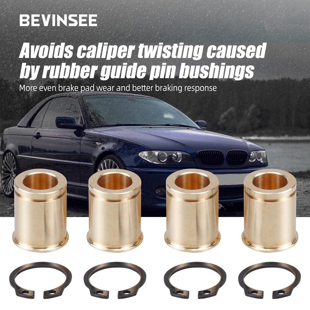 Brass Brake Caliper Guide Bushing Set For BMW E36 E30 E46 E90 E92 E34 E39 E32