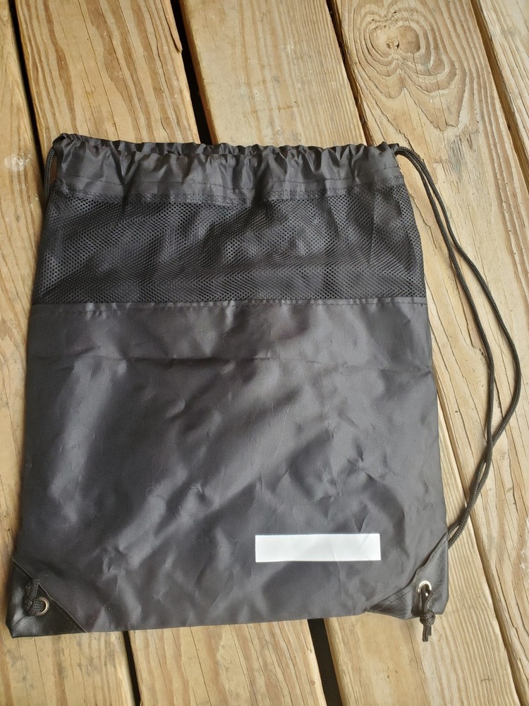 Project B Drawstring Backpack – Black/Red – Light & Durable