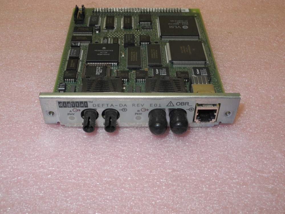 DEC DEFTA-DA FIBER OPTIC FDDI/TURBOCHANNEL DAS CONTROLLER MODULE