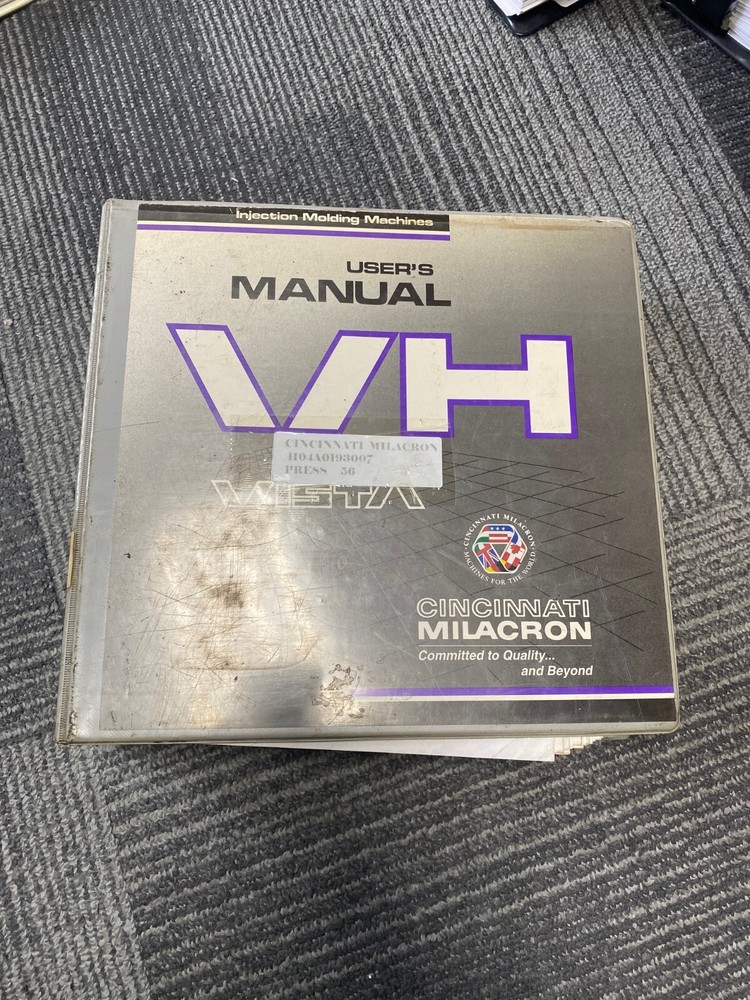 Cincinnati Milacron VH User's Manual