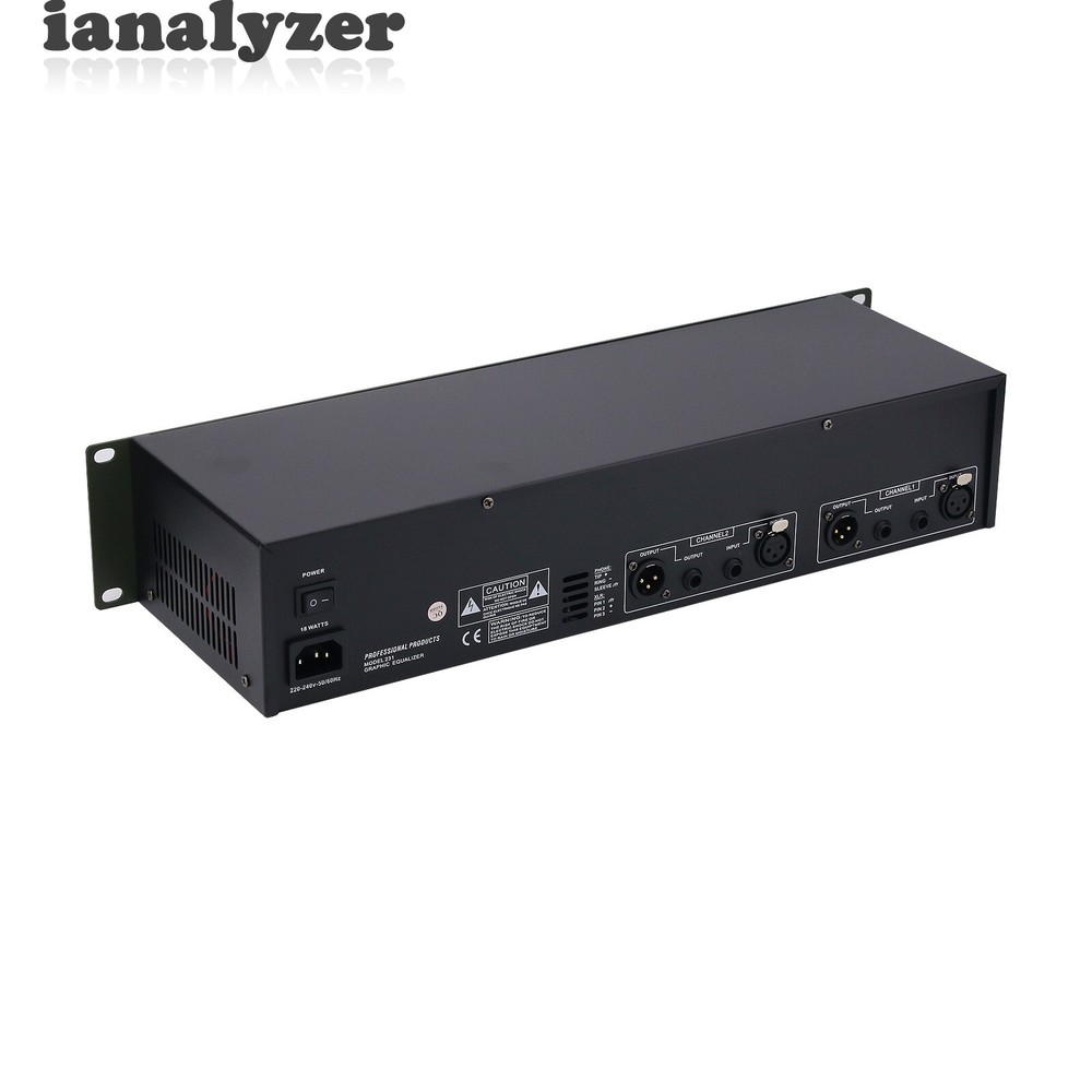 231 Dual 31 Segment Equalizer Professional Equalizer for Home KTV