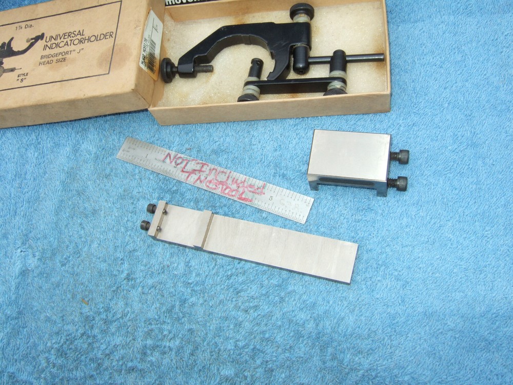UNIVERSAL INDICATOR HOLDER INDICOL TYPE USED CLEAN TOOL MACHINIST TOOLMAKER