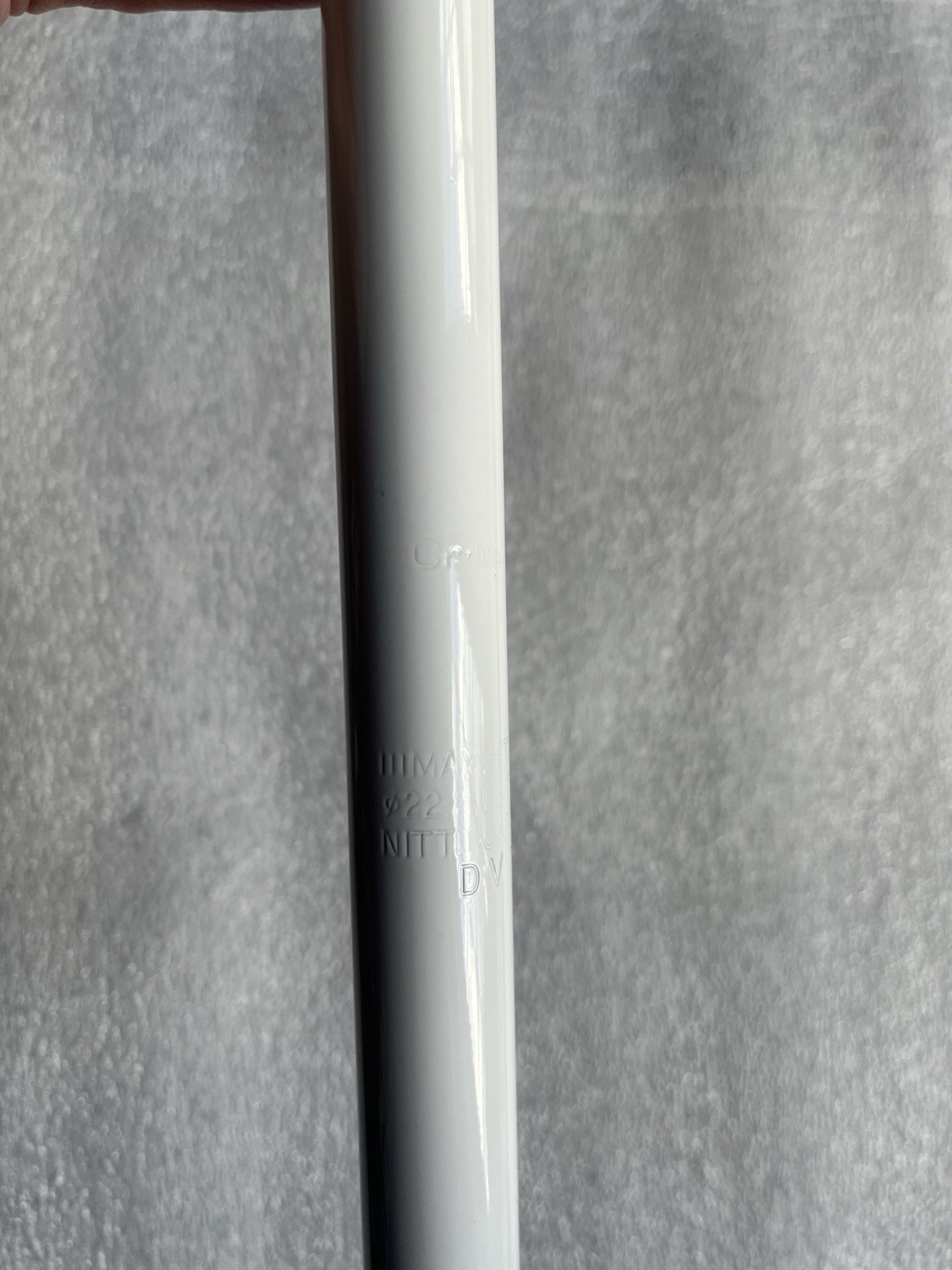 OLD SCHOOL BMX NITTO LAID BACK SEAT POST 4130 22.2mm 7/8" x 18" WHITE GT STYLE