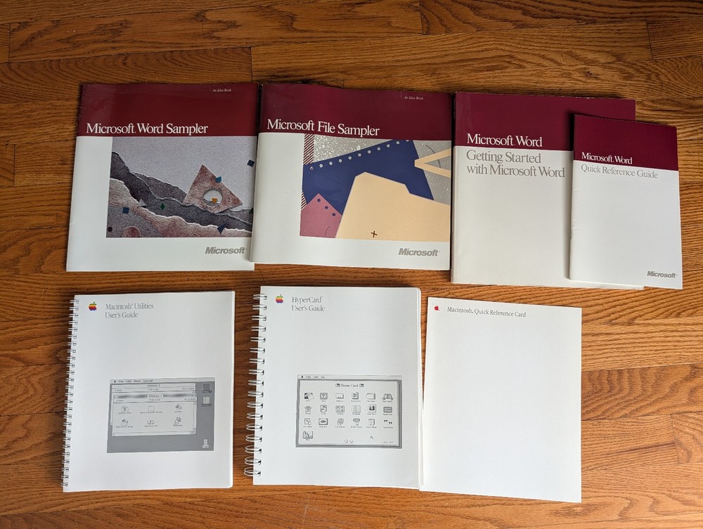 Macintosh 1988-89 Software User's Guide - HyperCard, Utilities, Microsoft Word