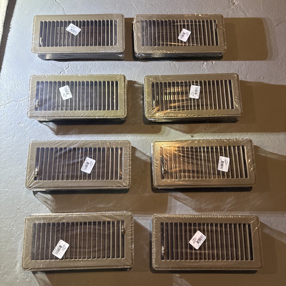 Hart & Cooley 421 4x10 GS HVAC Diffuser, 4" H x 10" W, 421 Steel Diffusers - 8pc