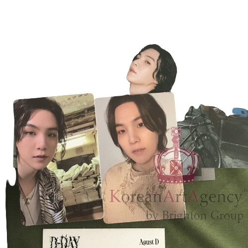 BTS Suga D-Day Brown Version Autographed