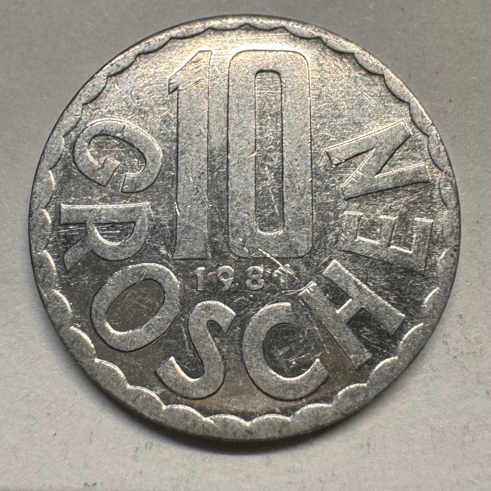 1981 Austria 10 Groschen - Beautiful Coin - #A-059-B