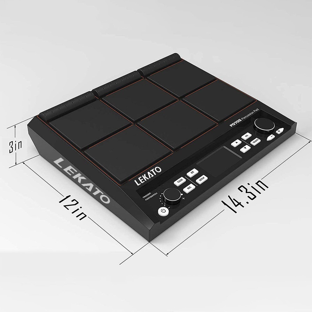 Avatar PD705 Percussion Sample Pad 9-Trigger Multipad Electric Drum USB MIDI