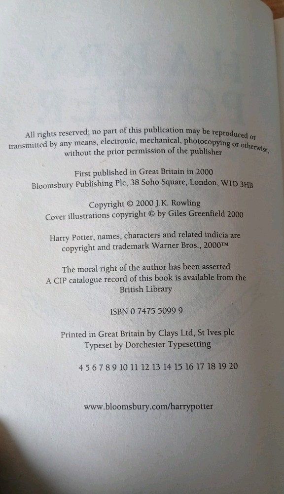 Harry Potter Books