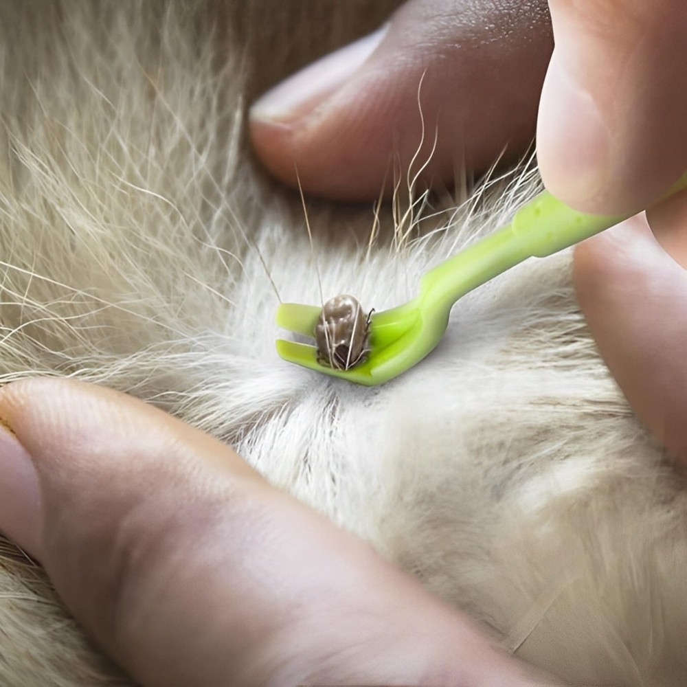 Tick Remover Tool - Safe & Easy Tick Remover for Humans and Pets - Effective ...