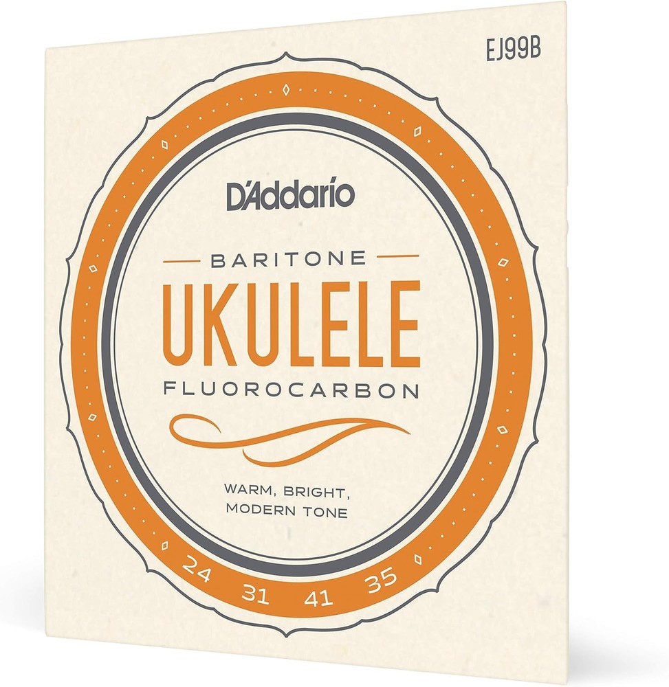 Fluorocarbon Baritone Ukulele Strings - EJ99B Set with Copper Wound