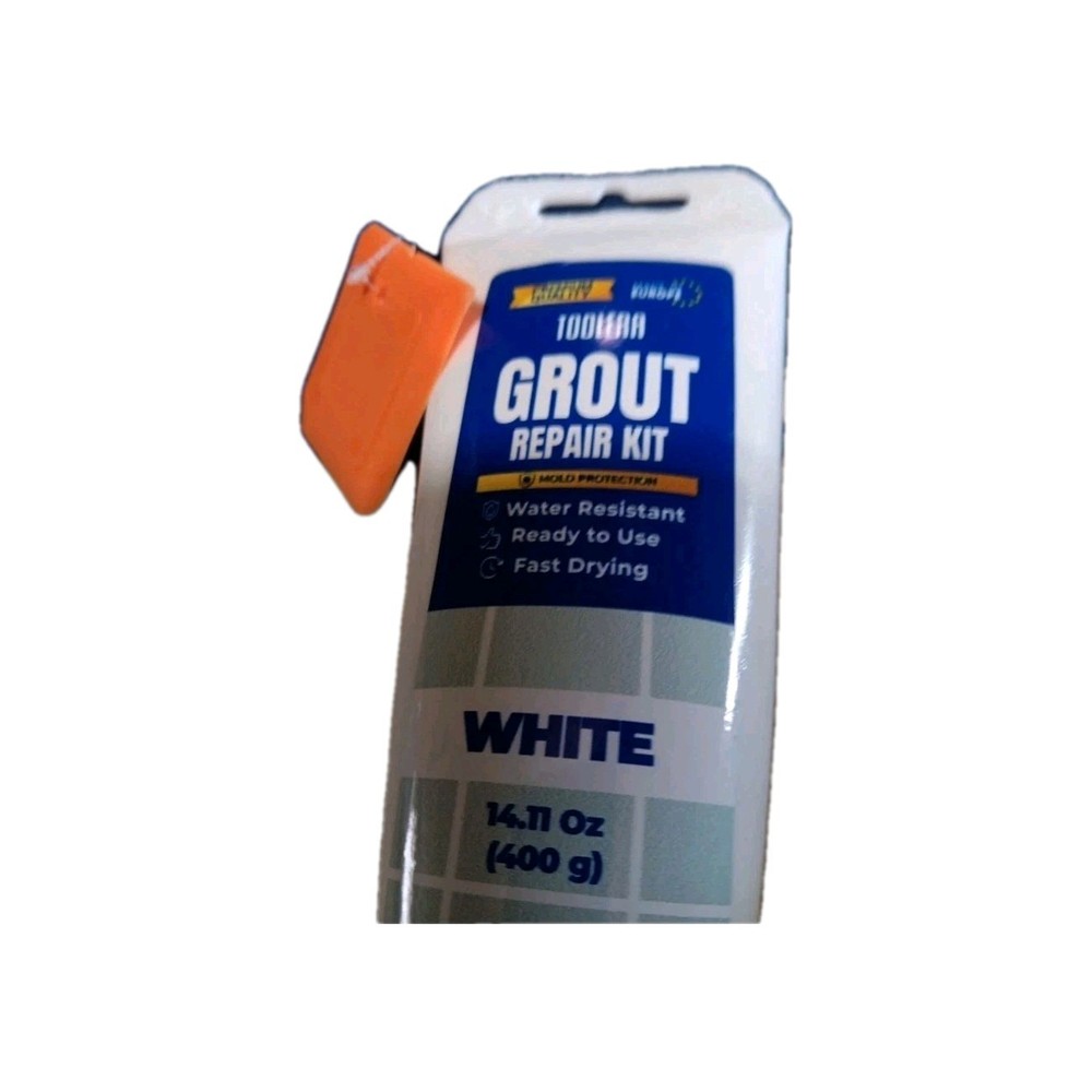 Toolera.....,.... Tile Grout Repair Kit Grey 2 Pack