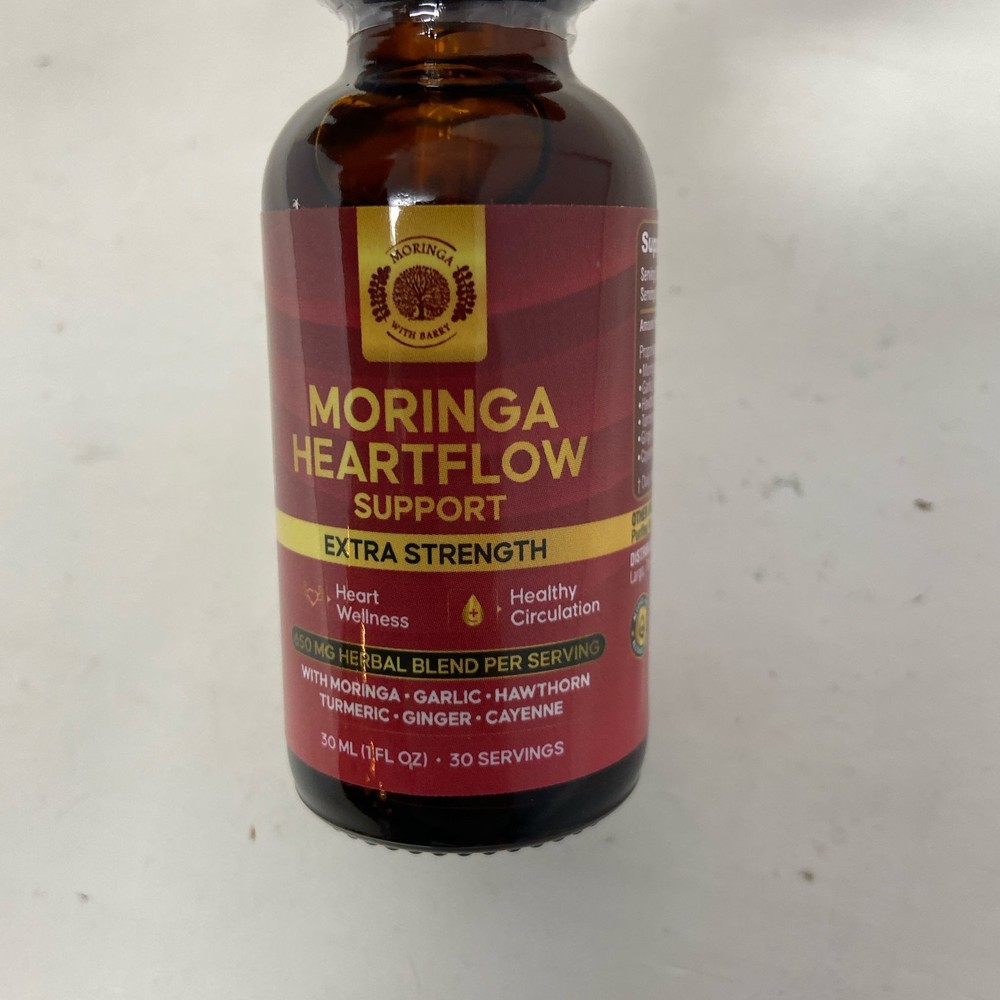 Moringa with Barry HeartFlow Support Extract Drops, 1 fl oz