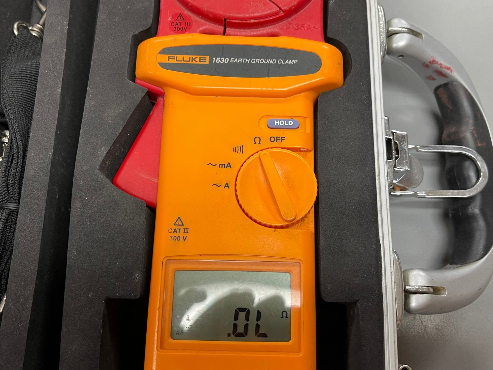 Fluke 1630 Earth Ground Clamp w case