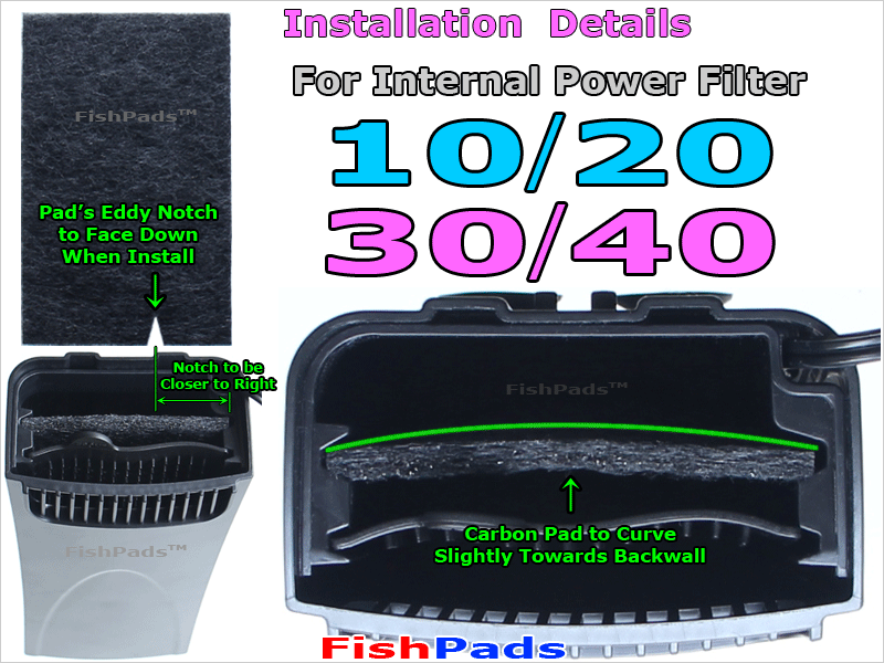 For Great Grreat Choice 30/40 Internal Filter Cartridge Compatible GenericFilter