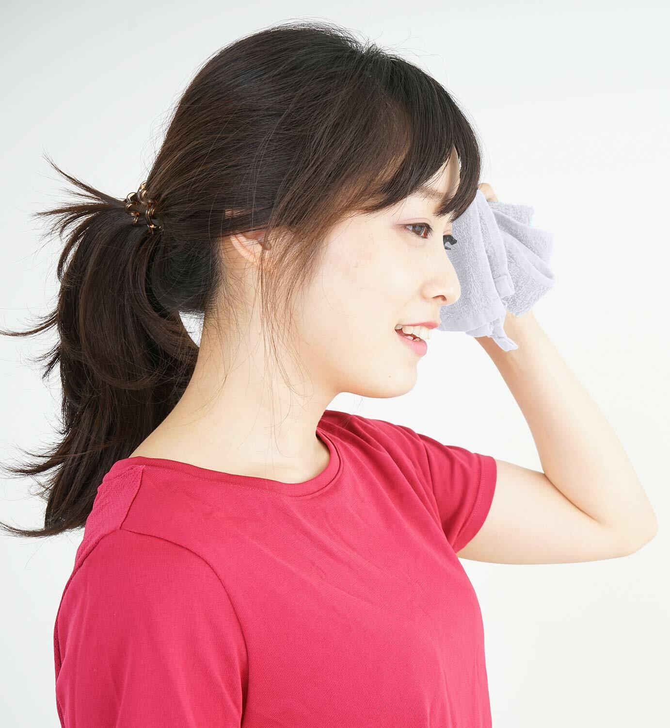 Wash cloth 100% Cotton 12x12 Baby Soft Fabric White Extra Absorbent pack of 24