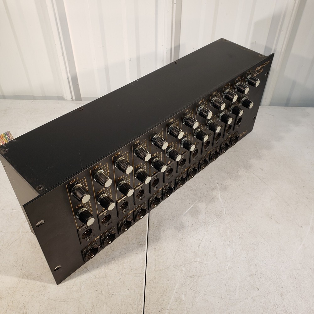 Telex RadioCom IC-100 6-Channel Source Assign Panel