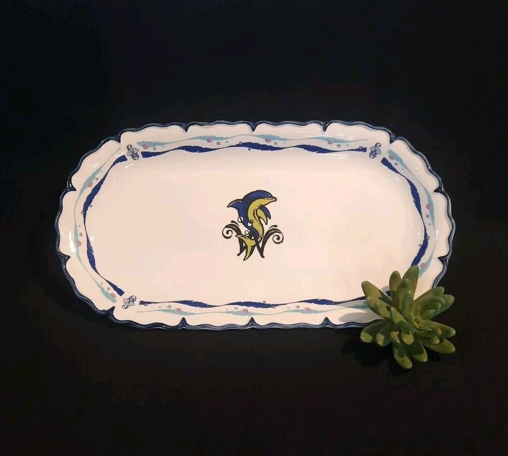 SeaWorld Oval Serving Platter Dish - 15"