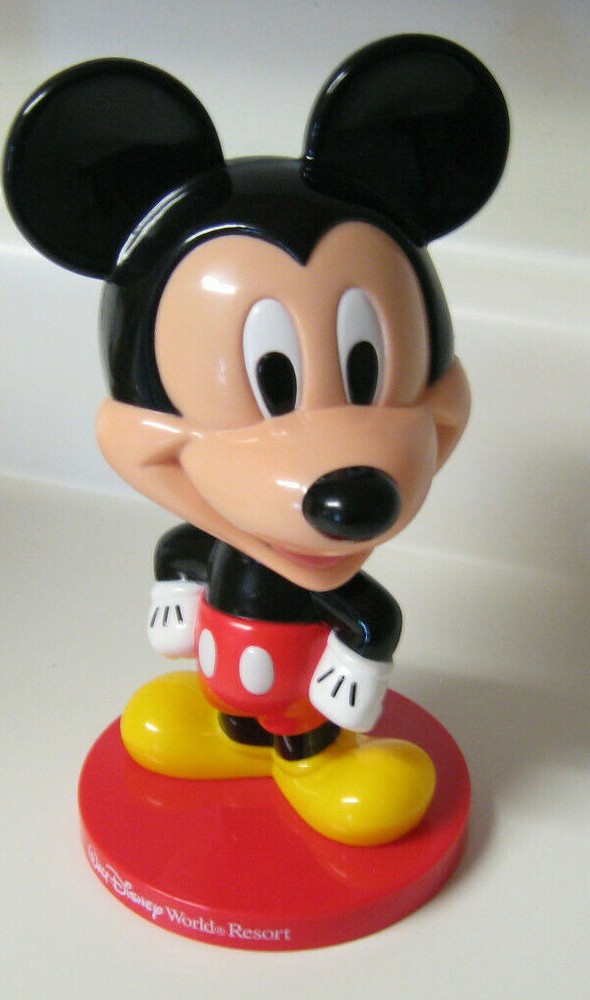 WALT DISNEY WORLD - KELLOGGS - KEEBLER - MICKEY MOUSE BOBBLE HEAD