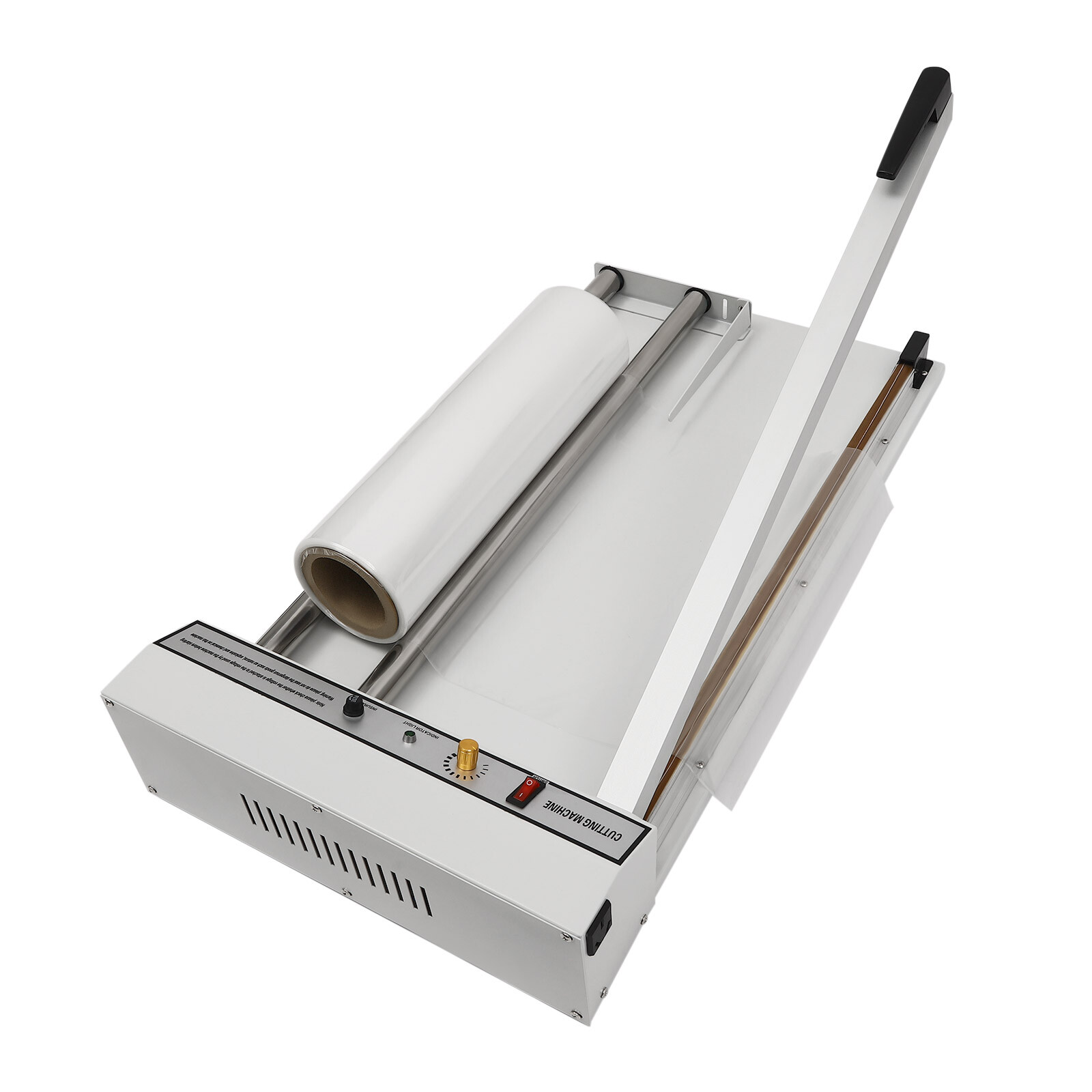 24" Shrink Film Wrap Machine, 530W Shrink Wrap Sealer with Heat Gun for PP PE