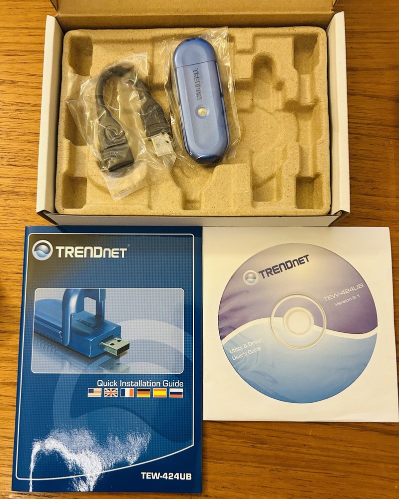 TRENDNET 54Mbps 802.11g Wireless USB 2.0 Adapter