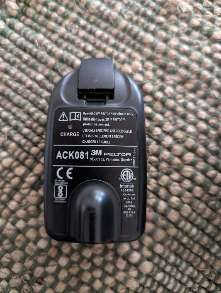 Used Peltor WS Lite Com Plus Radio Headset - Modified Headset